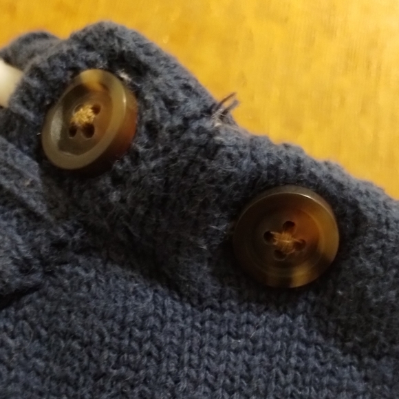 Wonder Nation Polar Bear Baby Boy Winter Pull Over Sweater 12M - Picture 10 of 12